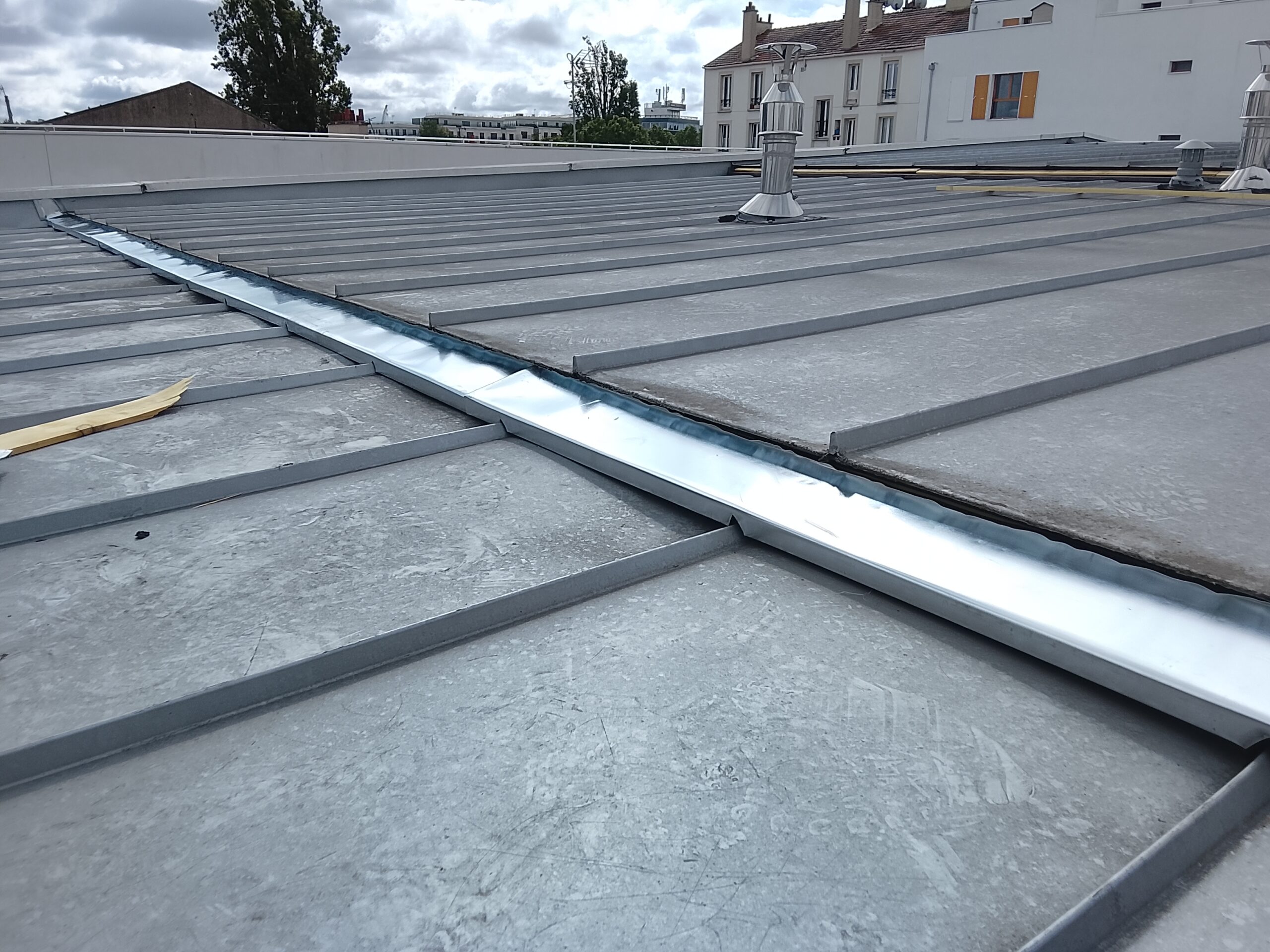 Entretien toiture zinc — Aubervilliers, photo 2