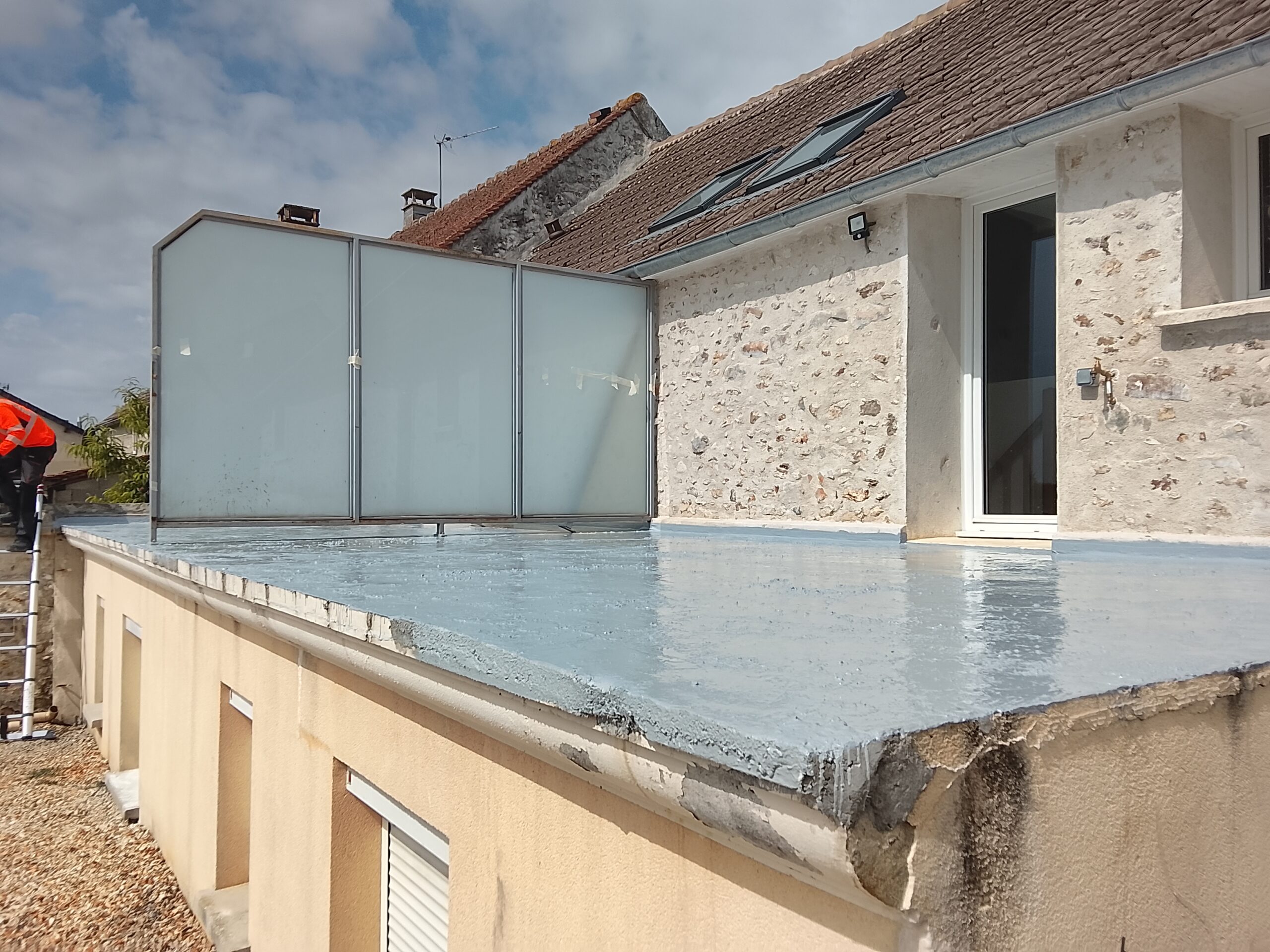 Étanchéité résine sous carrelage, photo 1